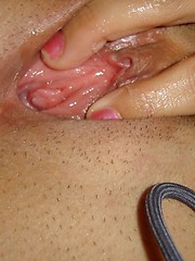 Her tasty pussy feels a desire for masturbation